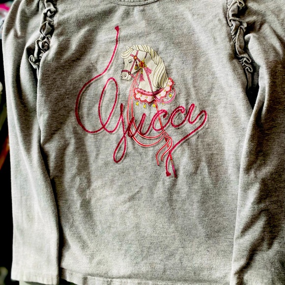 Authentic Gucci Girls long sleeve T size 6 - Picture 4 of 4
